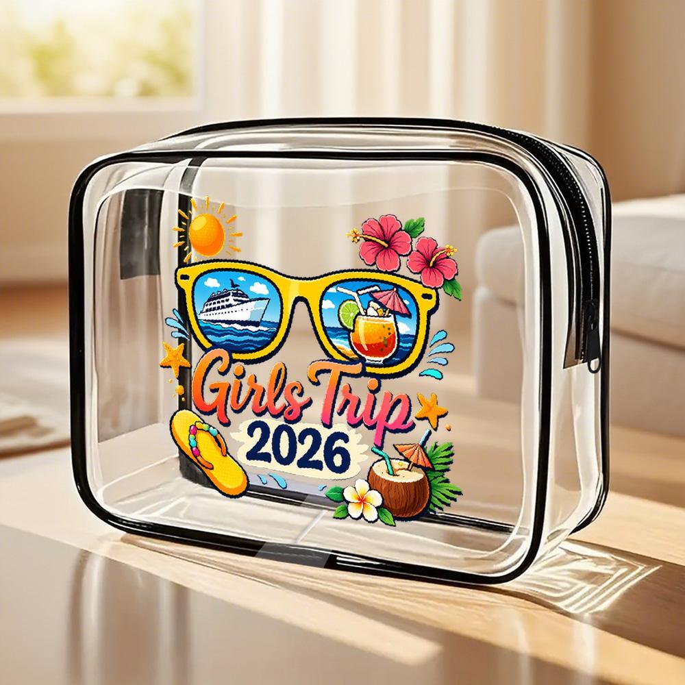 Women'S Best Bags For Travel - Pvc Cosmetic Bag Trip 2026 Clear
