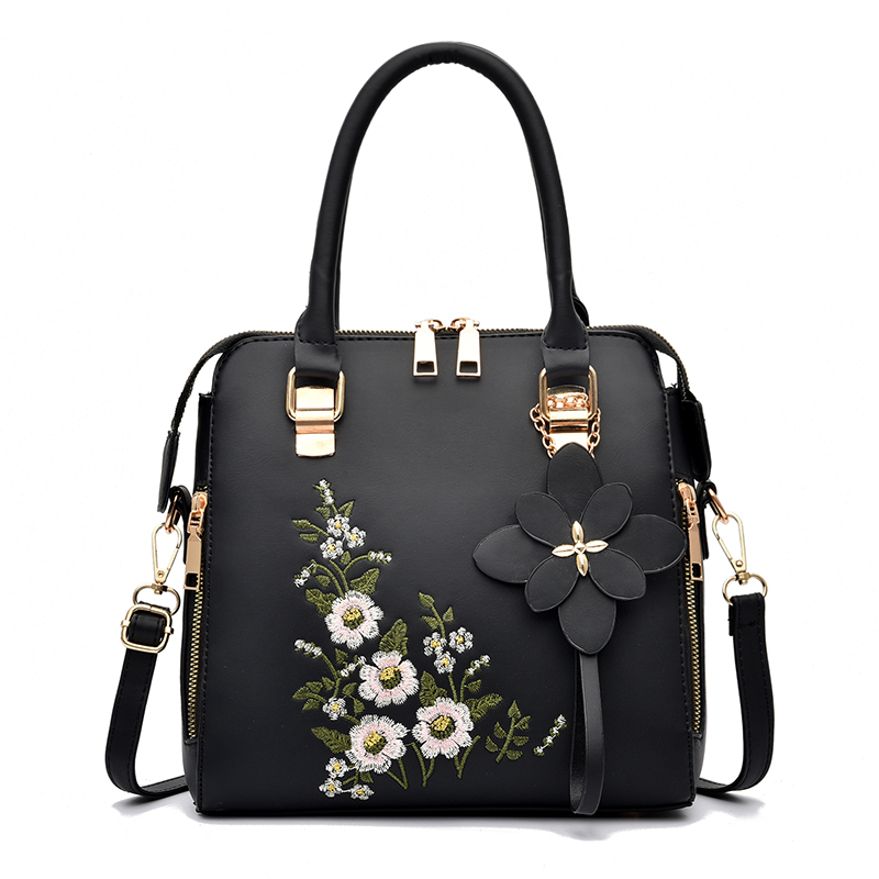 Floral Detail Shoulder Bag, Tr - Women Bags Collection review and price