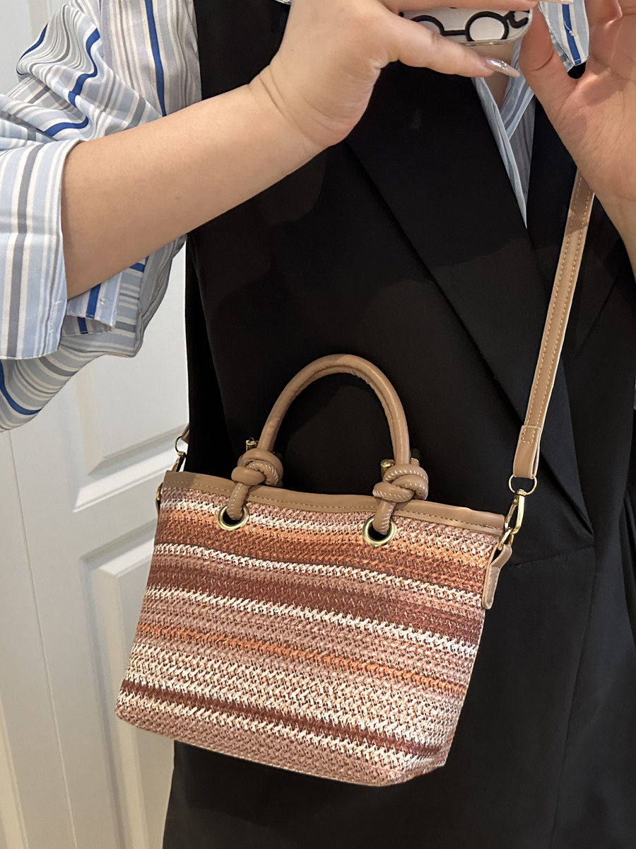 Handheld woven bag for women,  - Women Handheld Bags review and price