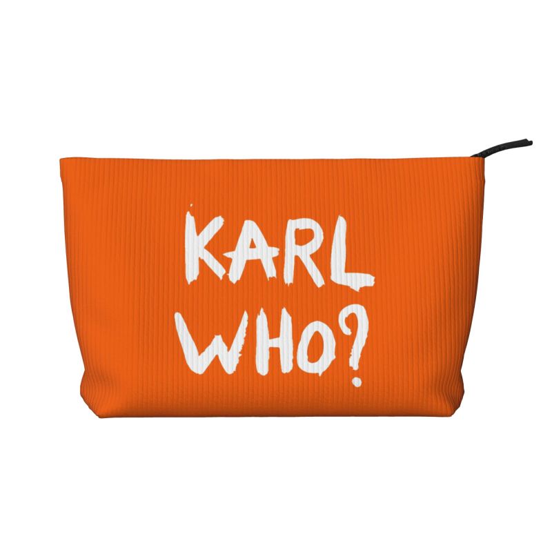 Karl Who Slogan Makeup Bag for - Women'S Karl Bags review and price