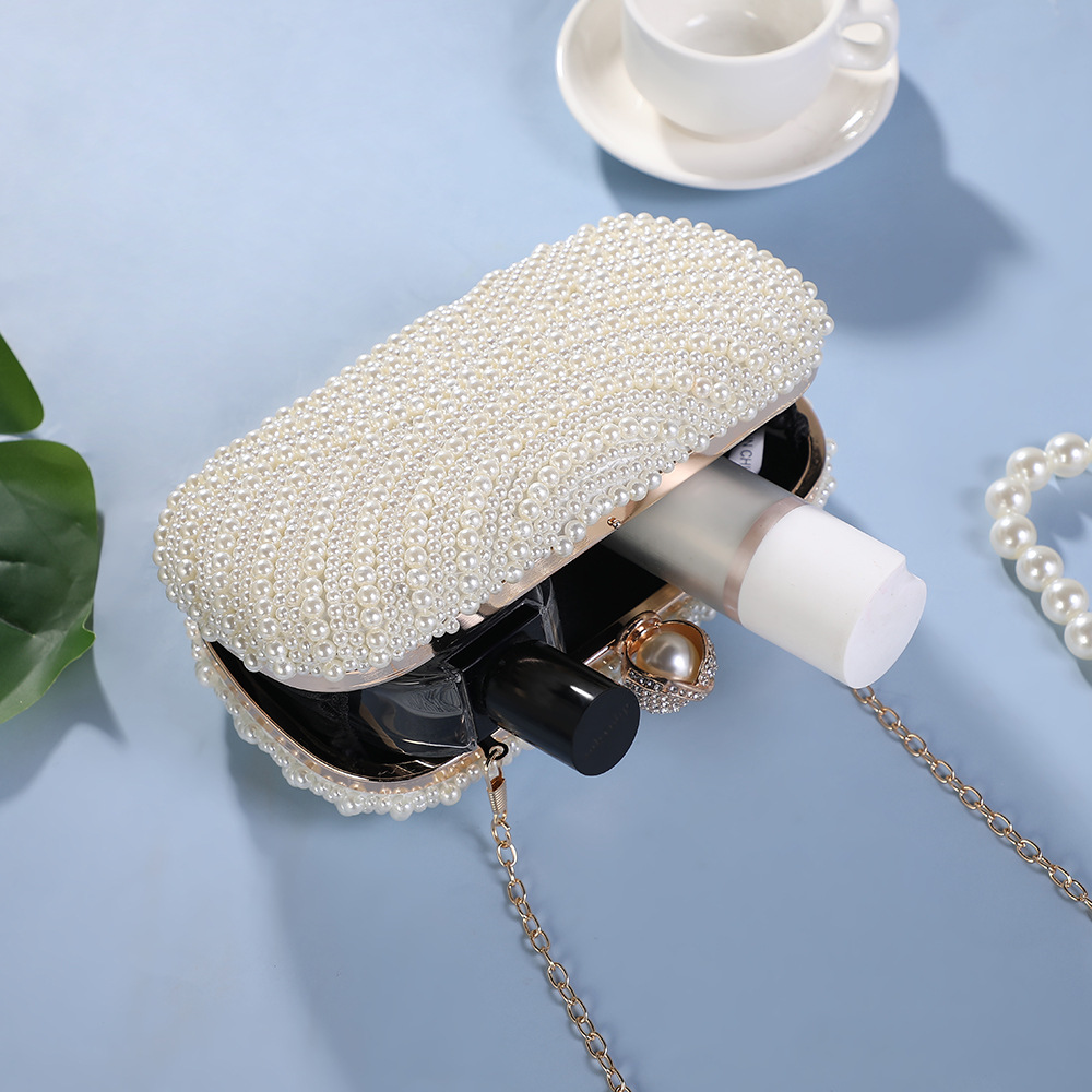 Simple Women's Handheld Pearl  - Women Handheld Bags review and price