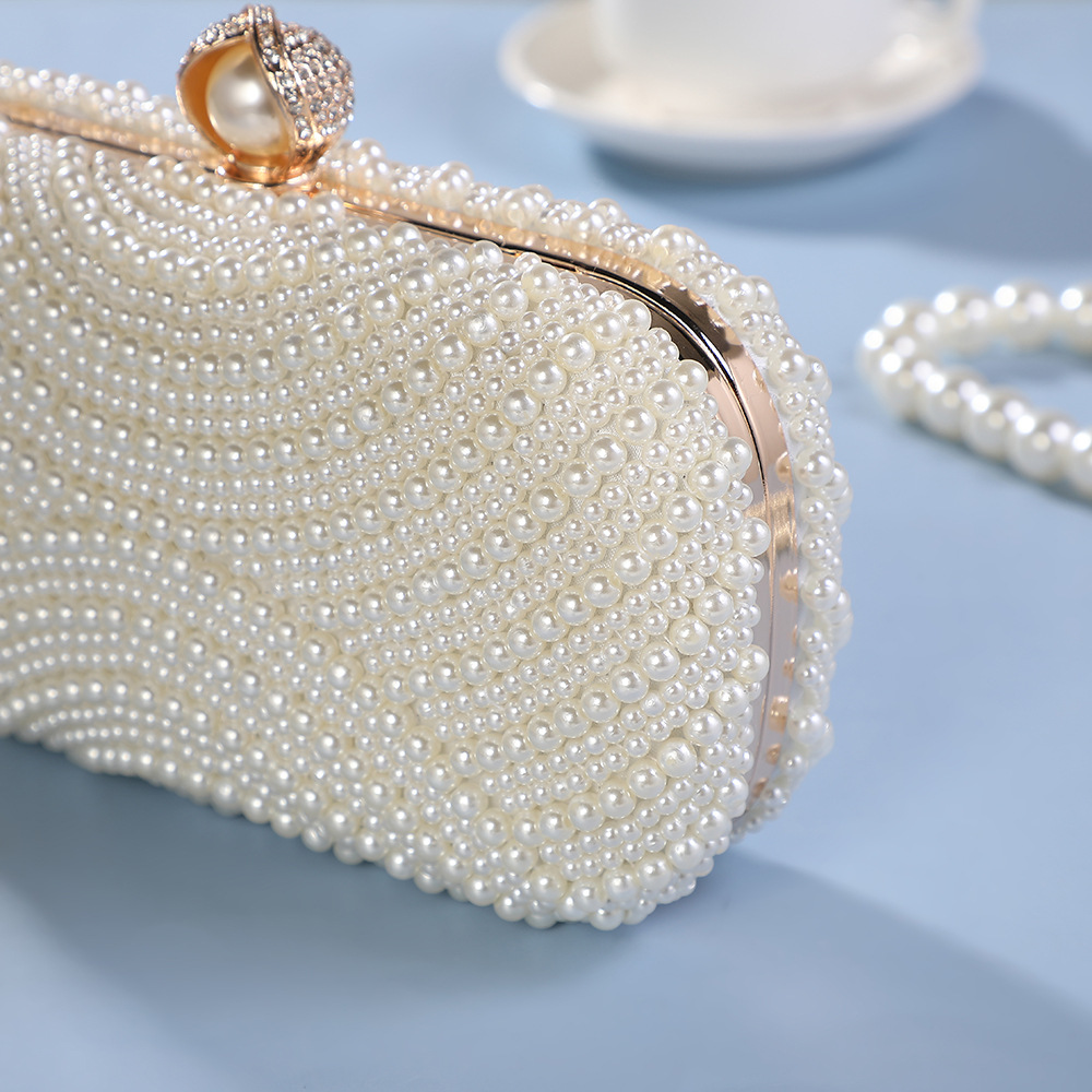 Simple Women's Handheld Pearl  - Women Handheld Bags review and price