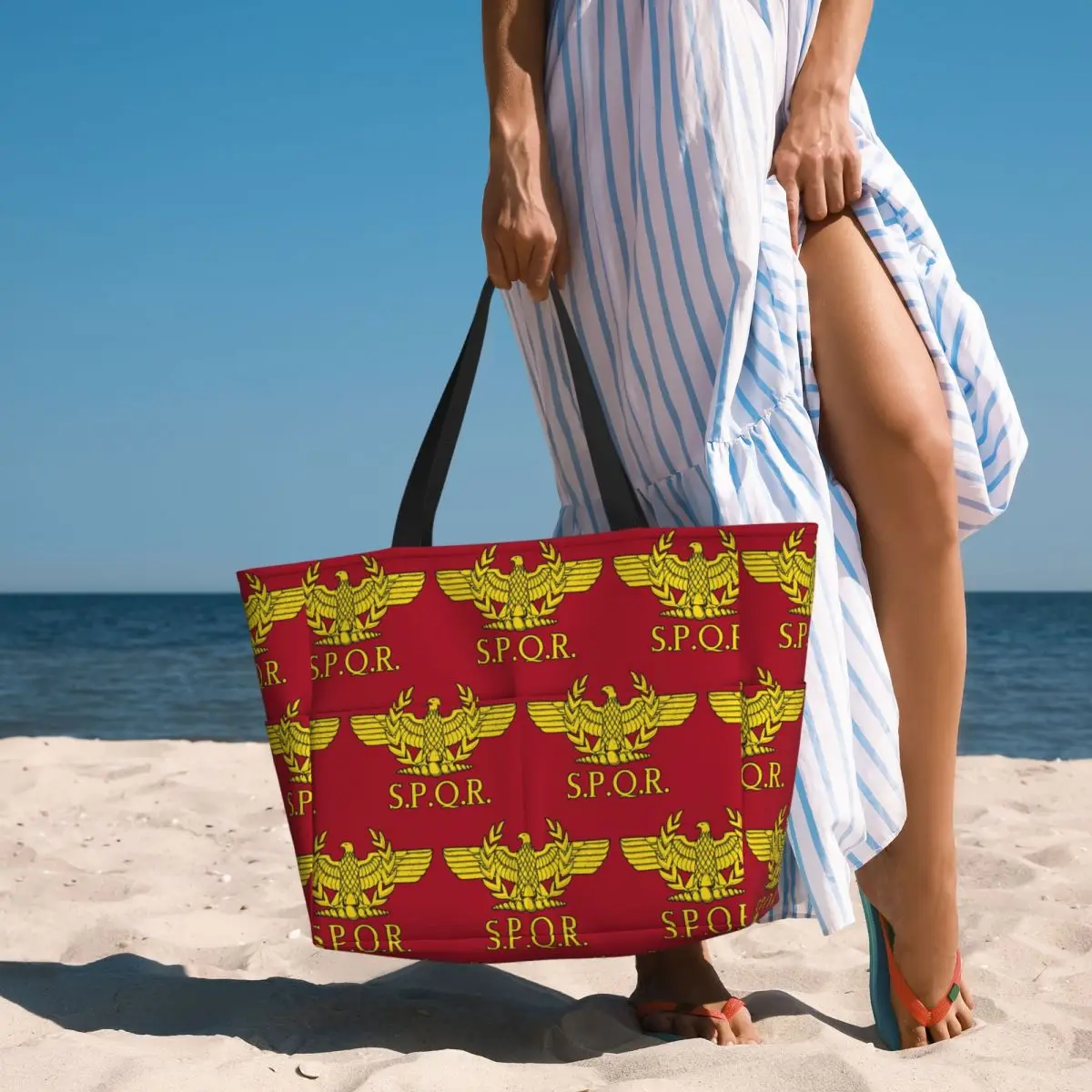 Rome SPQR Roman Beach Tote Bag - Women Bags Rome review and price