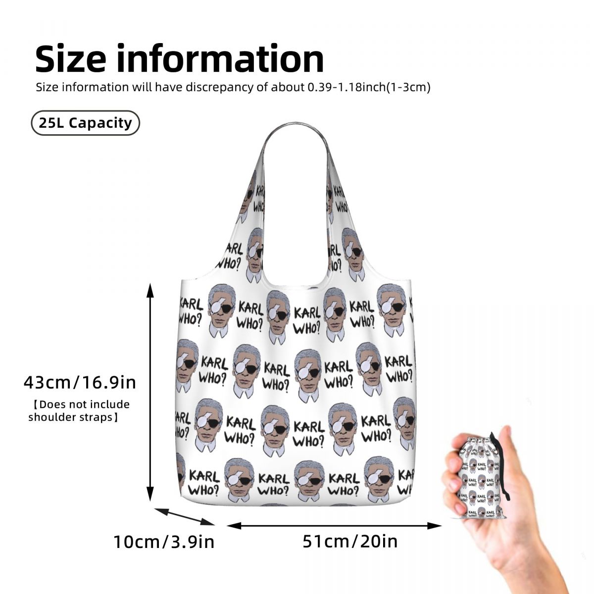 Karl Who Shopping Tote Bag Can - Women'S Karl Bags review and price