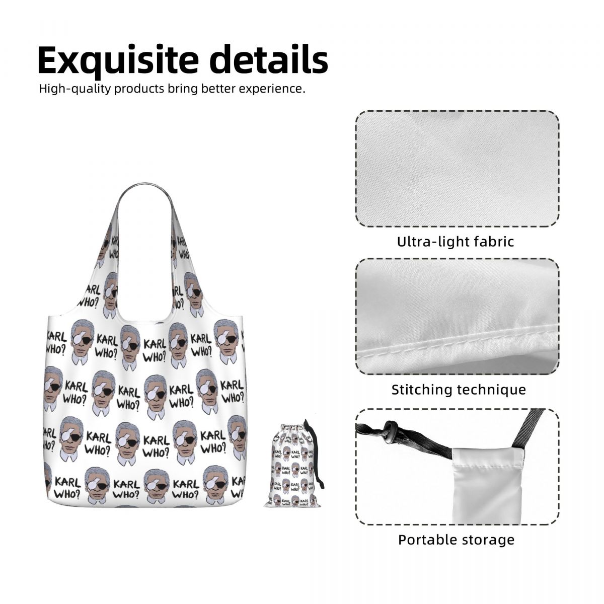 Karl Who Shopping Tote Bag Can - Women'S Karl Bags review and price