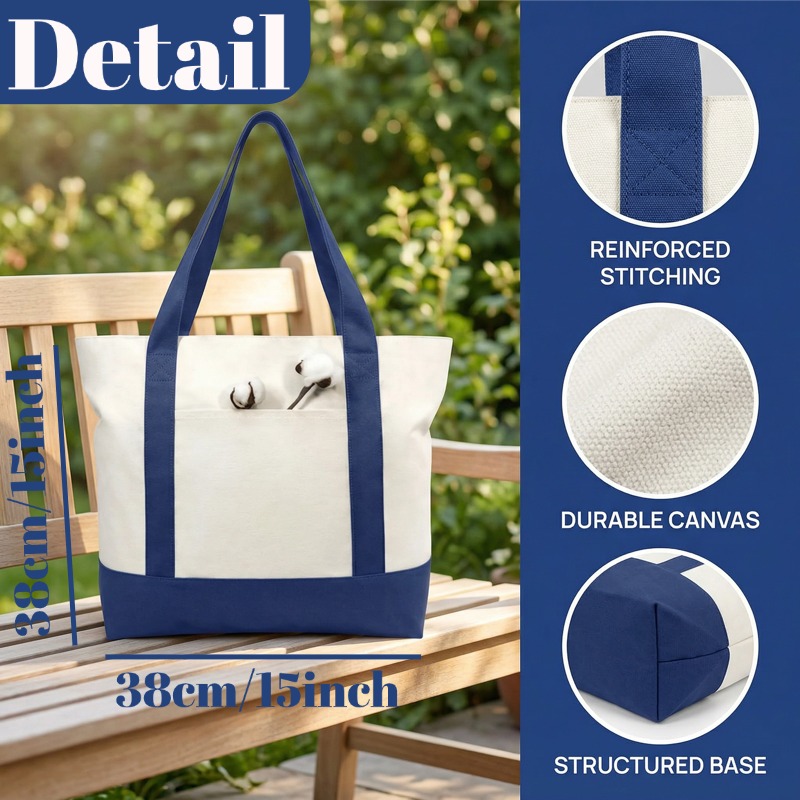 Pomelo Best Cotton Canvas Tote - Women'S Best Bags For Travel review and price