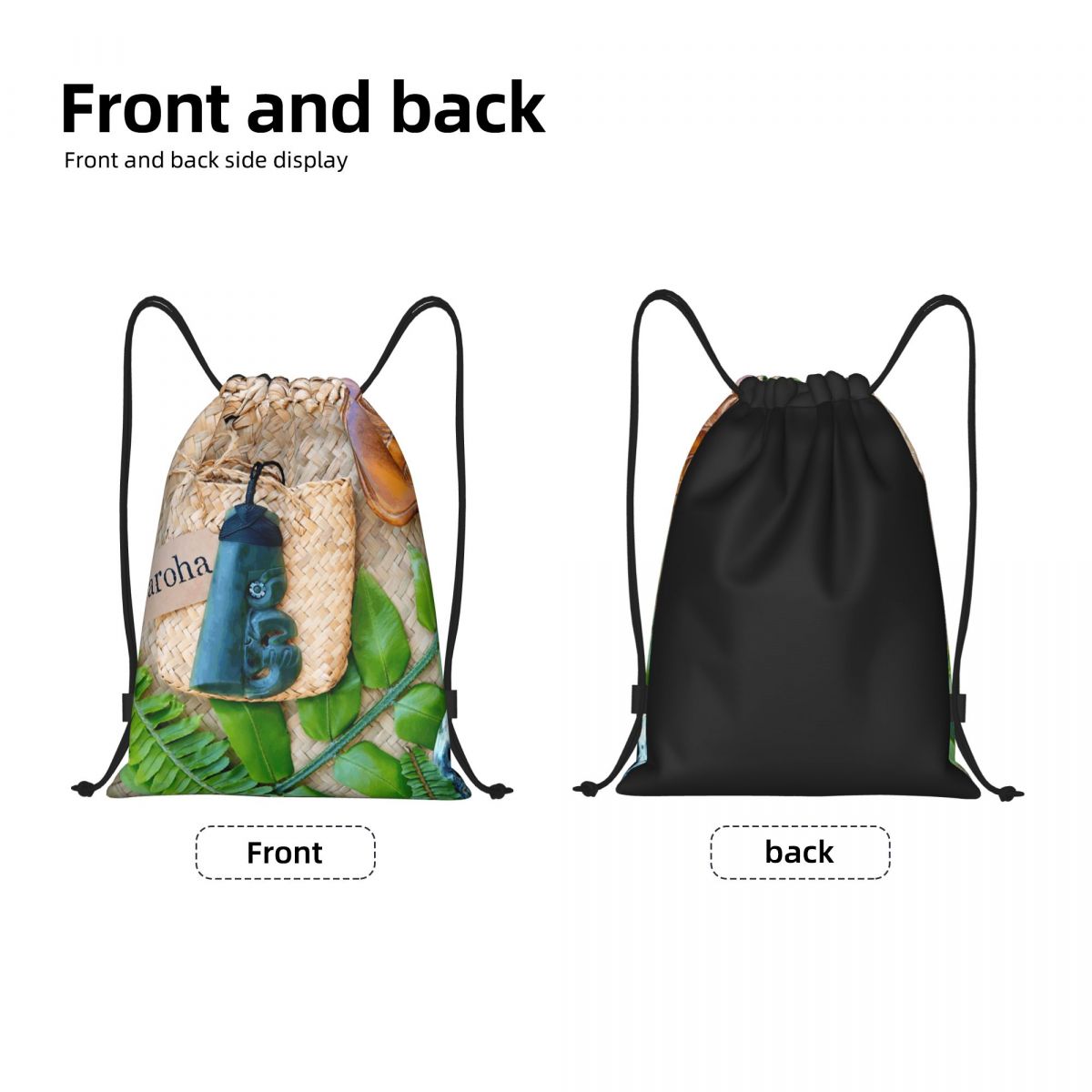 NZ Maoris Theme Drawstring Bag - Women Bags Nz review and price