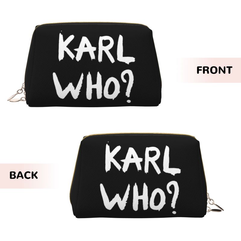 Karl Who Print Leather Makeup  - Women'S Karl Bags review and price