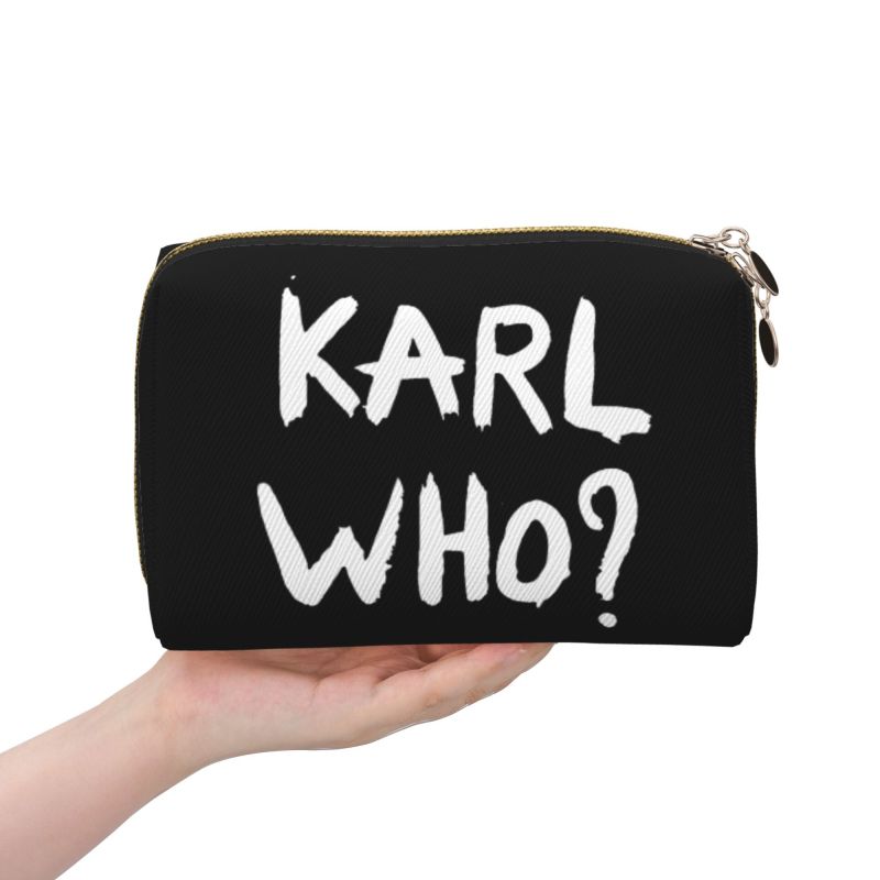 Karl Who Print Leather Makeup  - Women'S Karl Bags review and price