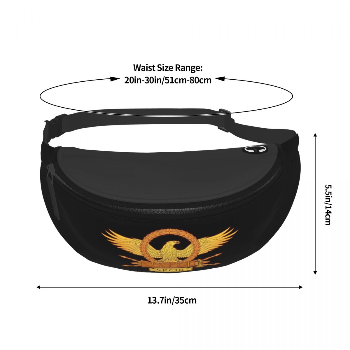 Rome SPQR Roman Fanny Pack Men - Women Bags Rome review and price