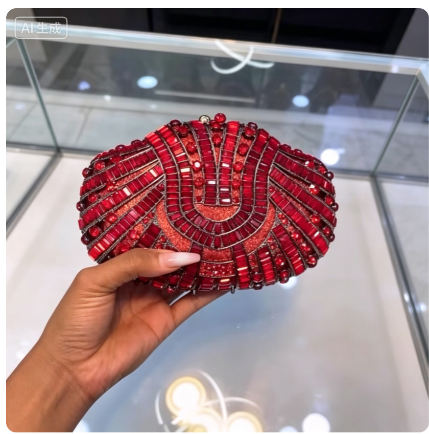 Stone clutch purse crystal dia - Women Handheld Bags review and price