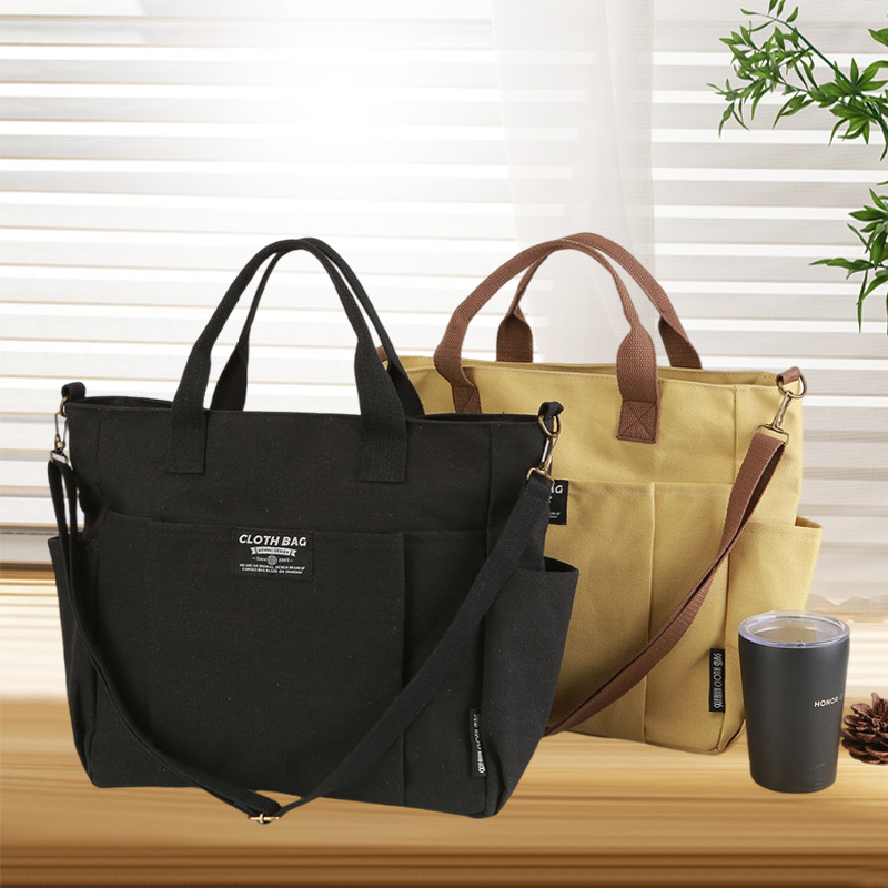 Canvas Tote Bag, Thickened Mul - Women Handheld Bags review and price